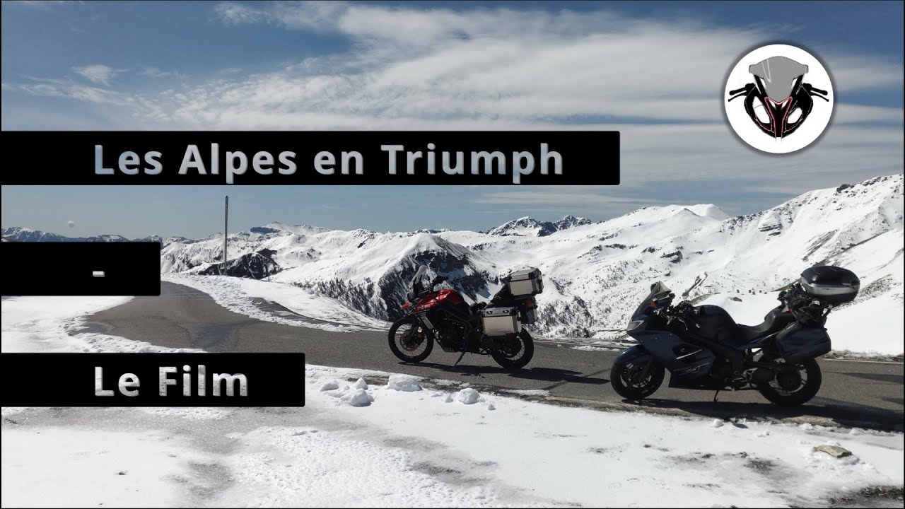 ROADTRIP MOTO MOTARDE | Les Alpes en Triumph - LE FILM : COL DE LA BONETTE, NEIGE ET RGA ?