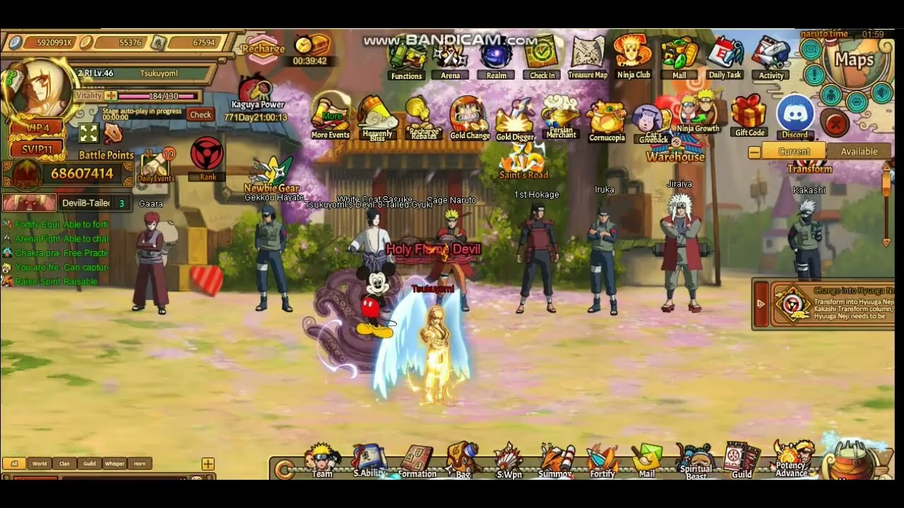 Unlimited Ninja/Ninja World Buying ''Uzumaki Menma'' İn Persian Merchant