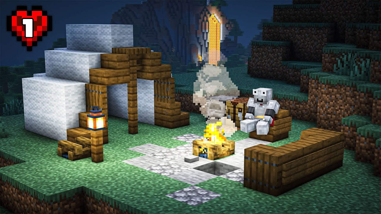 Täydellinen alku Minecraft Hardcoressa (#1)