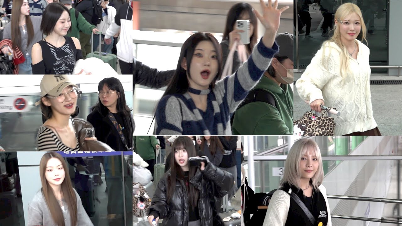 Billlie (빌리) Hong Kong Airport Arrival 20250206 (Incheon→Hong Kong)