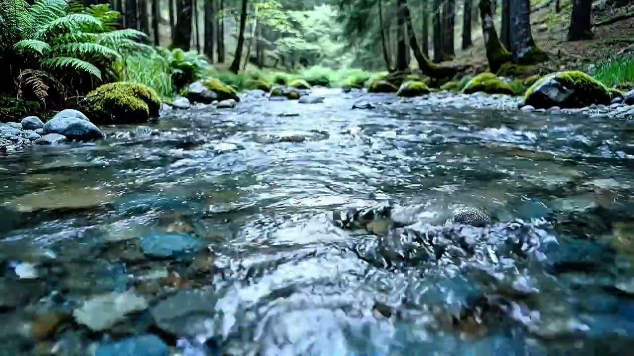1 Hour of Soothing Water Sounds for Deep Sleep & Insomnia Relief (ASMR)