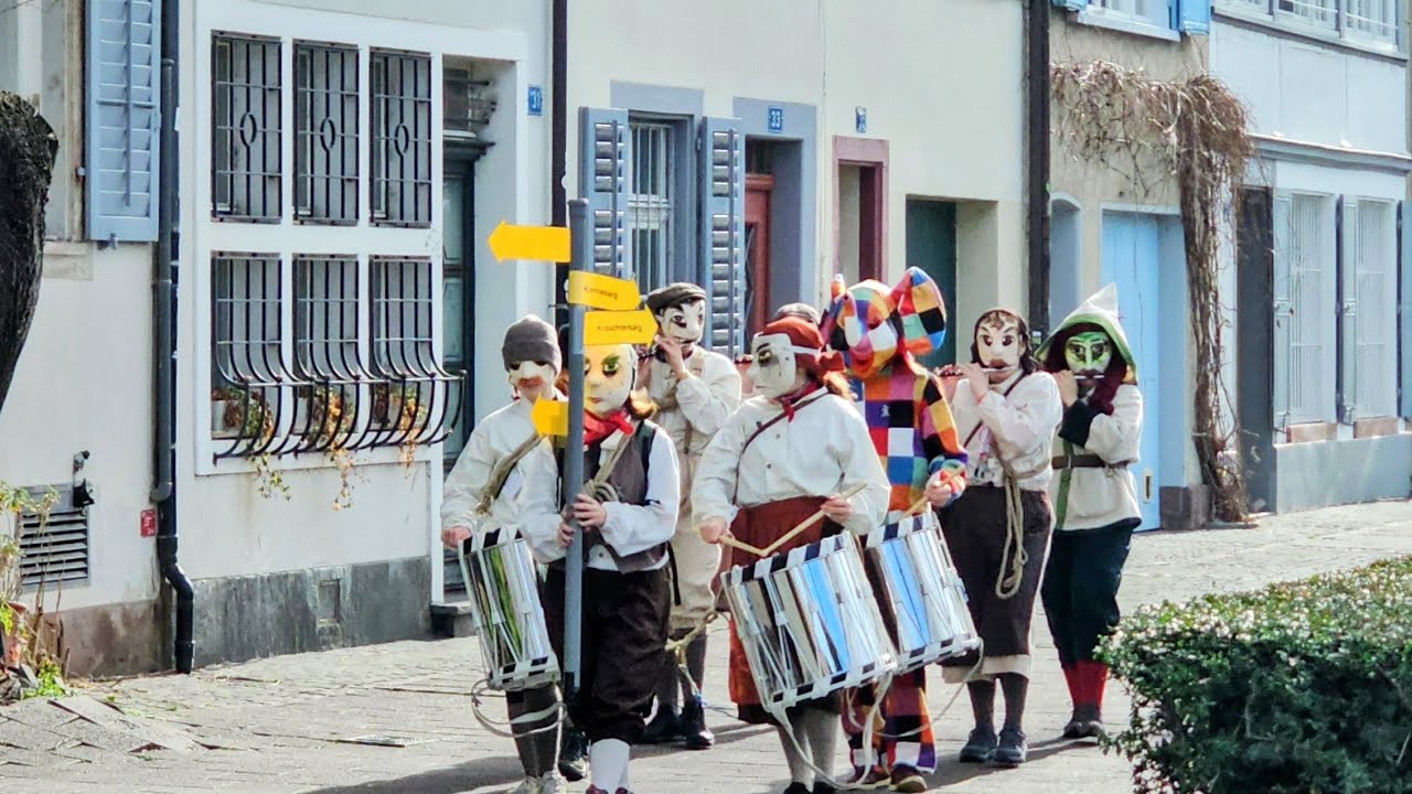 Basler Fasnacht  2026 Gässle am Dienstag 