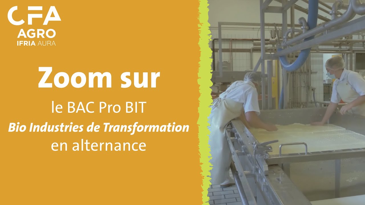 Zoom sur le Bac Pro BIT (Bio Industries de Transformation)