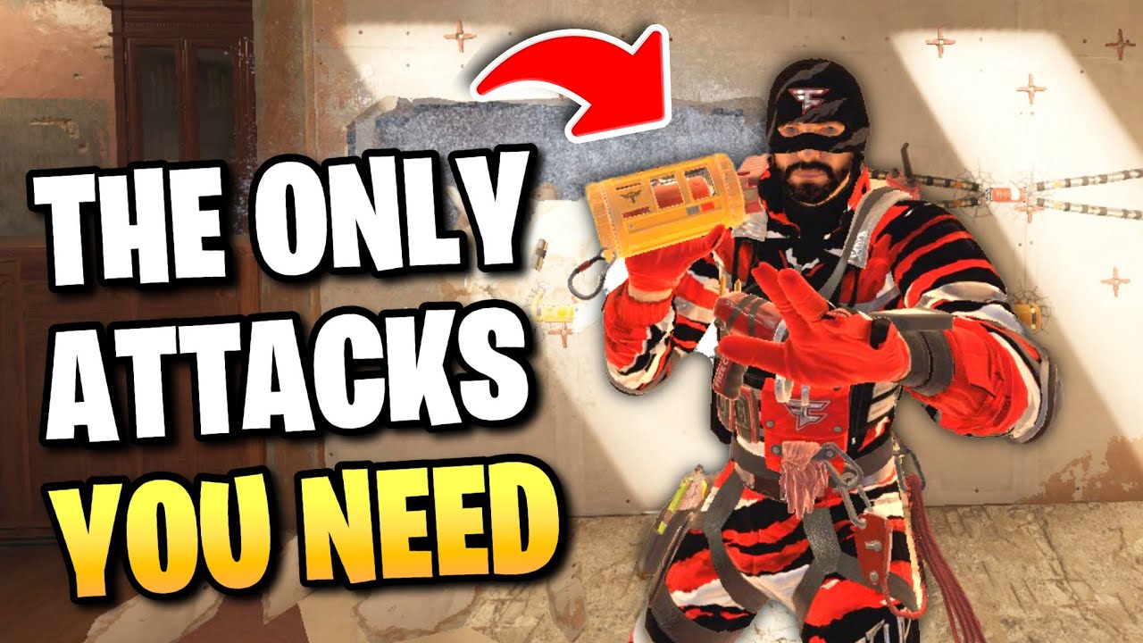 How To Attack Theme Park Like A PRO - Rainbow Six Siege