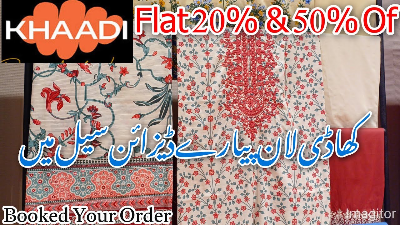 Khaadi Unstuched 40% Flat Of On New Collection 2024 || کھاڈی سیل