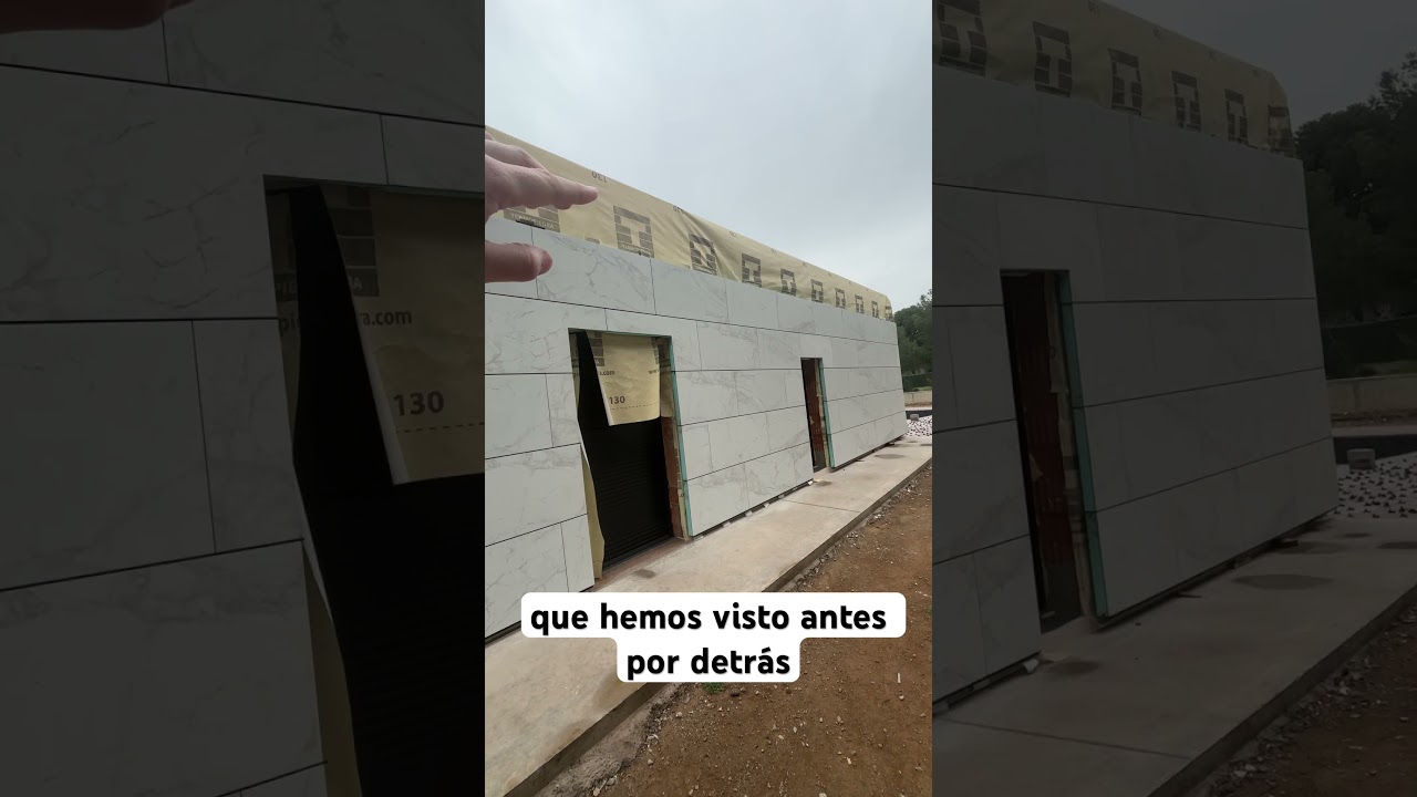 Fachada eficiente y duradera. #fachadas #casasecologicas #arquitecturabioclimatica #construcci&oacute;n