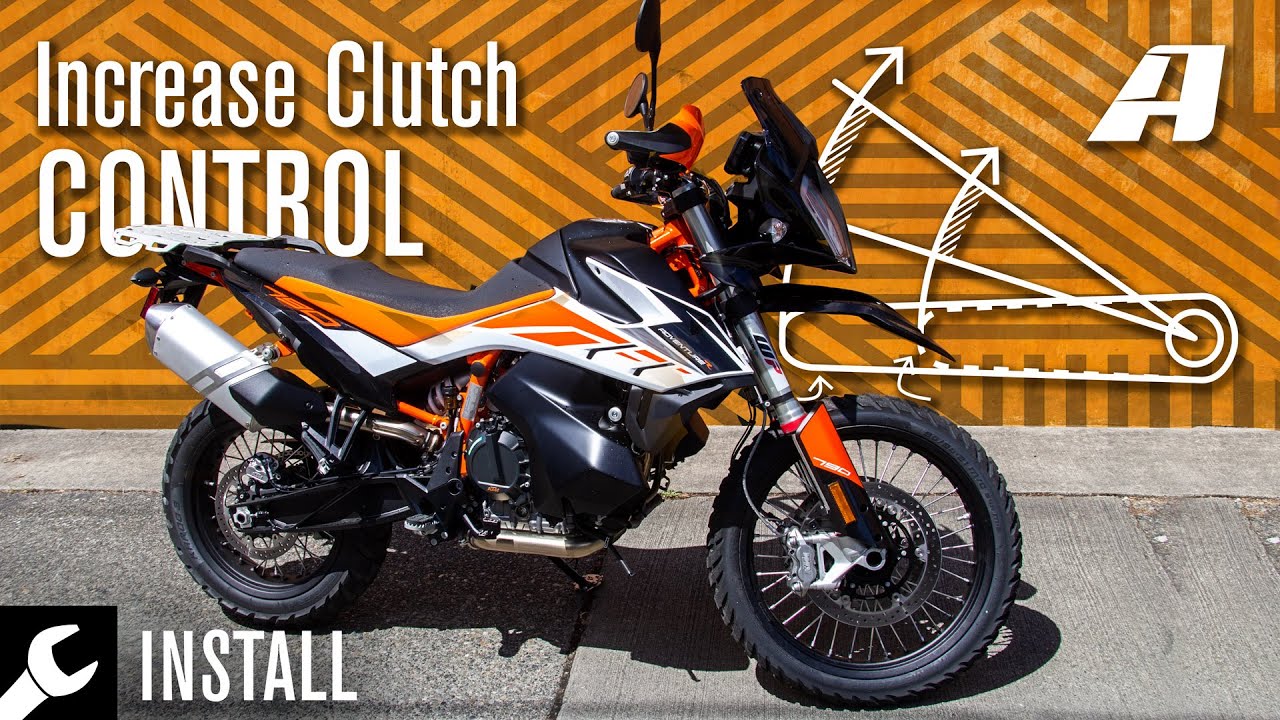 Установка удлинителя сцепления AltRider KTM 790/890 — легкое вытягивание сцепления