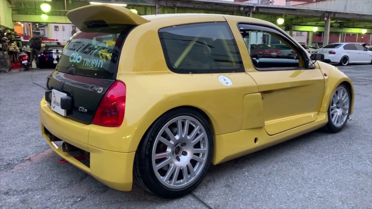 Renault CLIO V6.24v TROPHY #30376 機関＆走行確認用