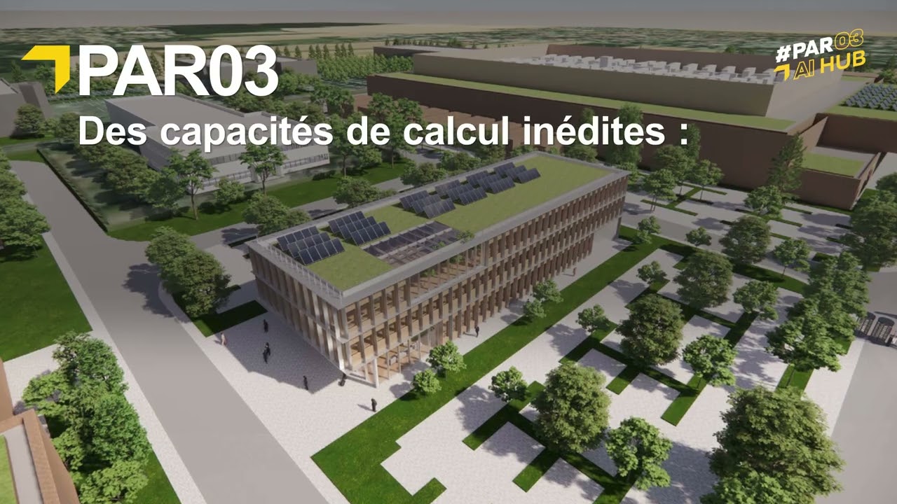 PAR03, plus grand campus de data centers dédié à l'IA en France