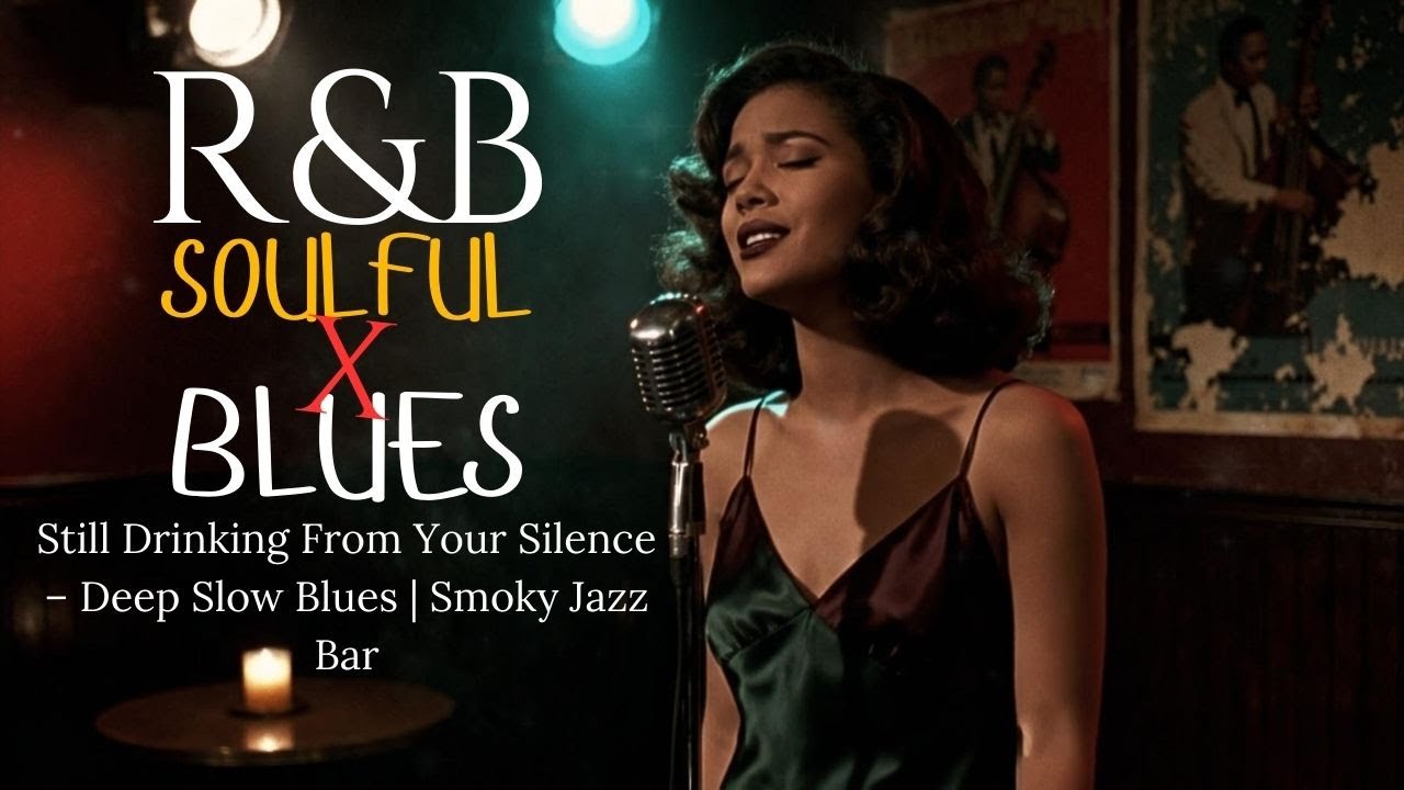 【R&B Soul x Blues】Still Drinking From Your Silence – Deep Slow Blues  Smoky Jazz Bar[ALBUM 4]