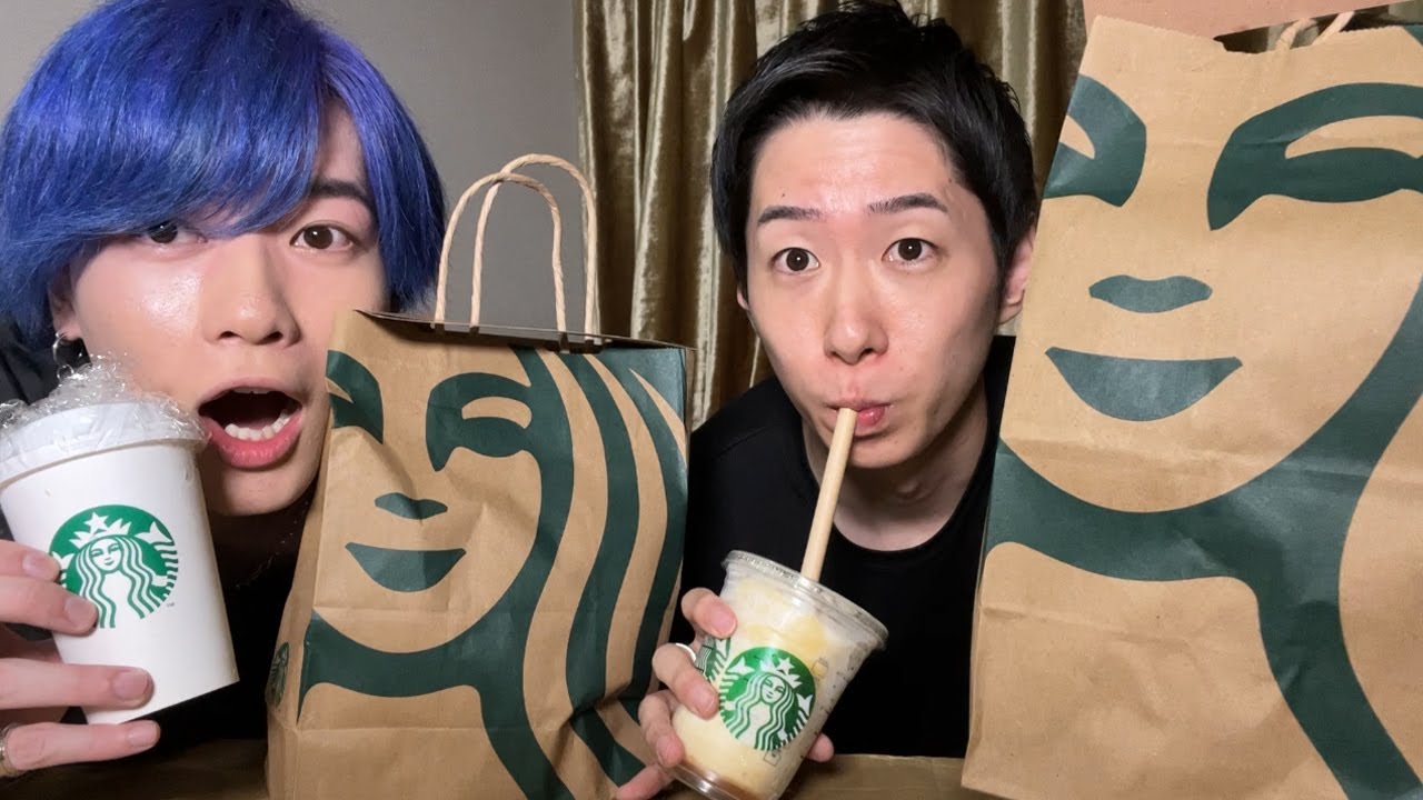 ロケマサとスタバで好きなものを好きなだけ食べまくる！！【まえすの休日part20】