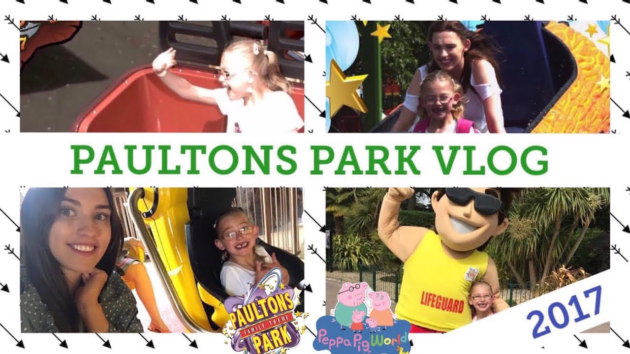 PAULTONS PARK & PEPPA PIG WORLD 2017 VLOG | Archer Adventures | vlog #5