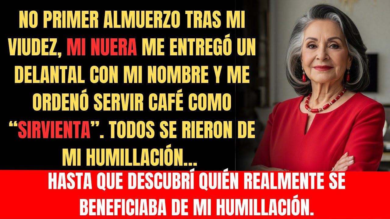 Me ofrecieron trabajo en la casa de mi hijo… pero como sirvienta frente a todos