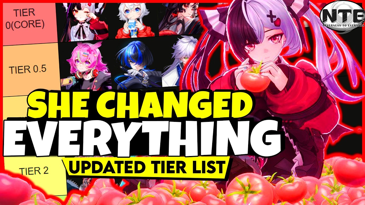 MASSIVE BUFFS! Updated NTE Tier List! [Neverness to Everness]
