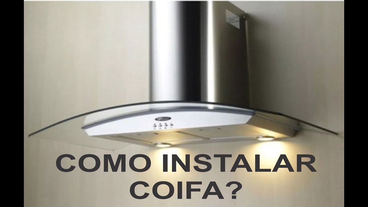 Como instalar Coifa de Parede Fogatti Vidro Curvo Slim Inox