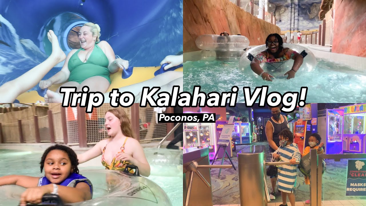 OVERNIGHT TRIP TO *AMERICAS WORLD'S LARGEST indoor waterpark: Poconos, PA