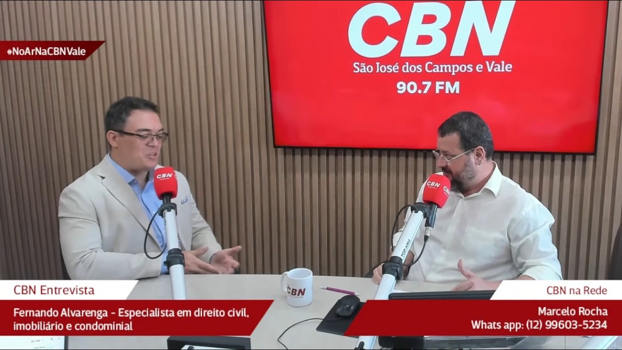 CBN Na Rede: Cristiano Fontes e Fernando Alvarenga #NoArNaCBNVale