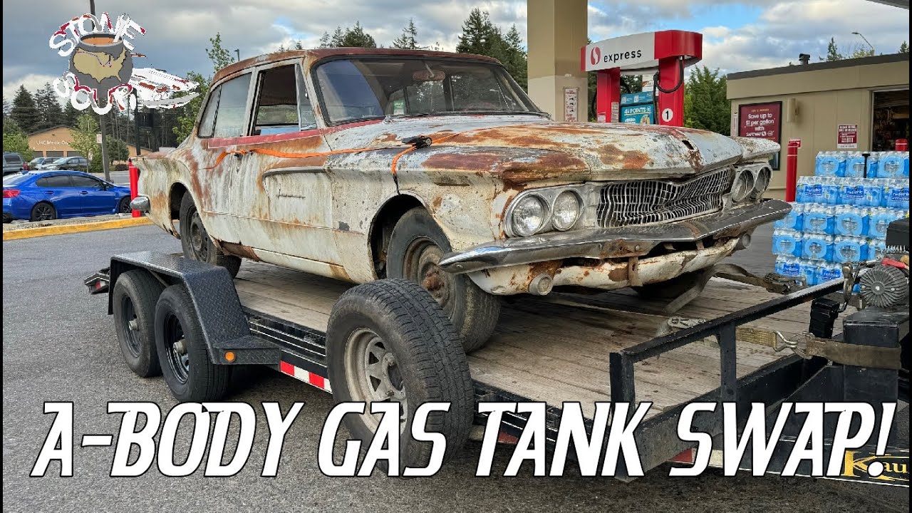 Project Stone Soup! Will A 63 A-Body Gas Tank Fit Into A 62 Valiant or Lancer? @FunctionalHistories