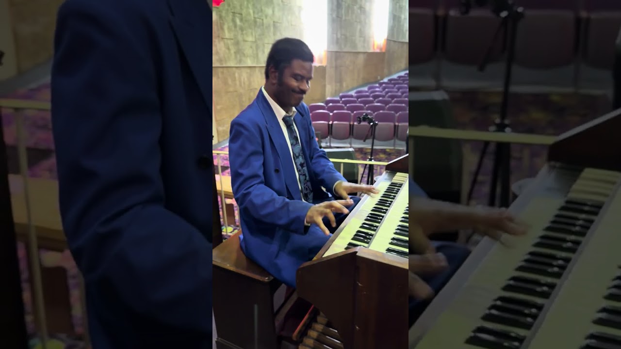 Robert Turner on organ Down by the Riverside