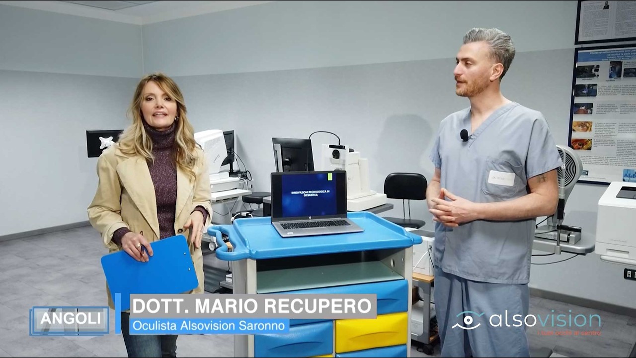 alsovision - Innovazione tecnologica in oculistica - Angoli - intervista al dott. Recupero