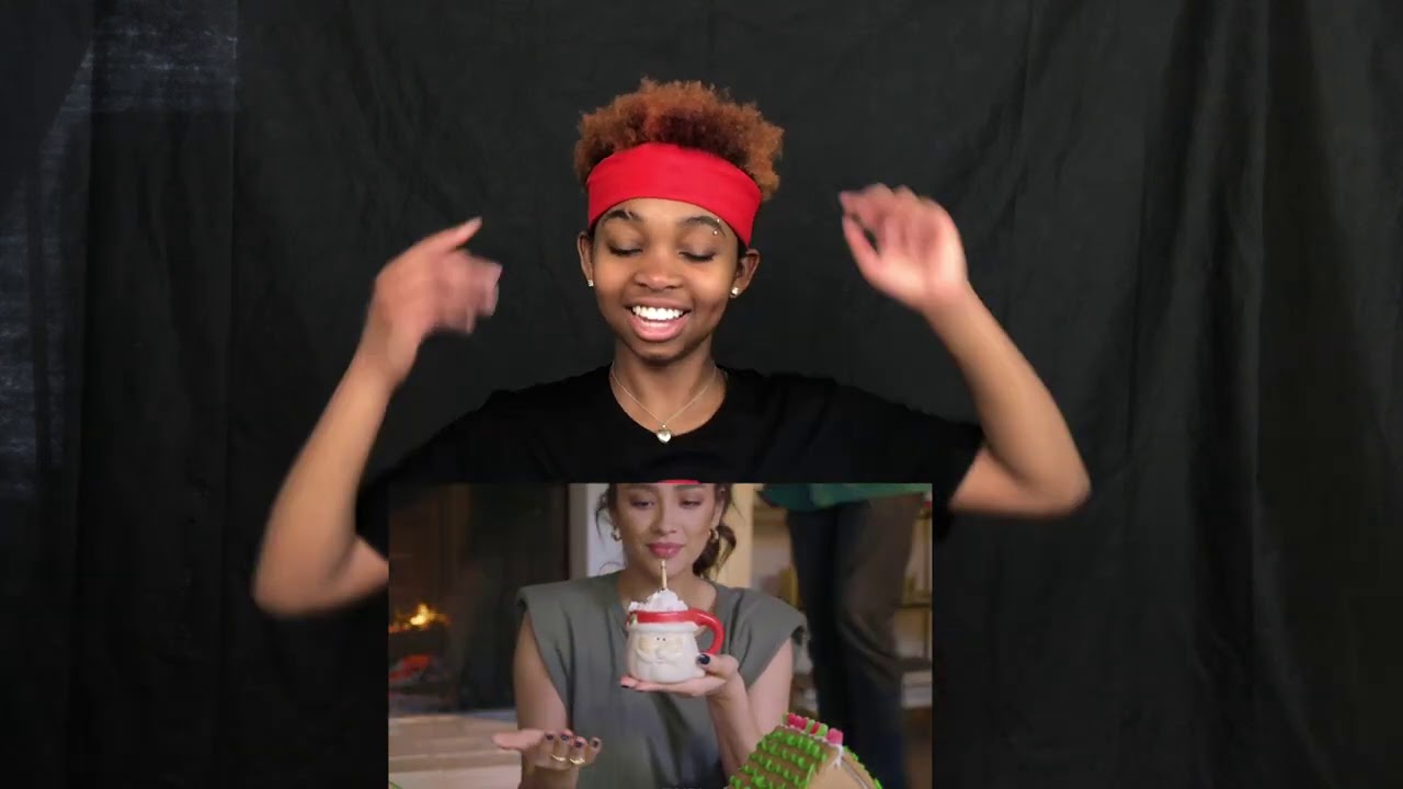 SHAY MITCHELL & IAN HARDING GINGERBREAD HOUSE BATTLE |REACTION|