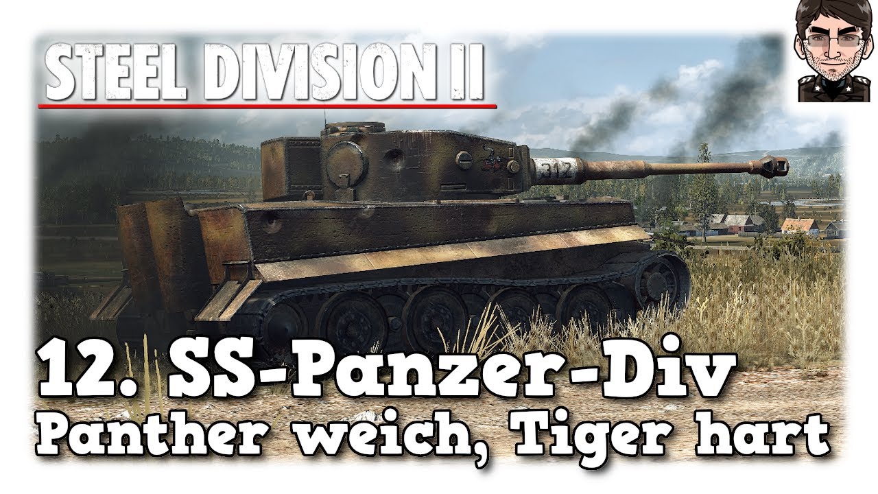 Steel Division 2 - 12. SS-Panzer-Division - Panther weich, Tiger hart