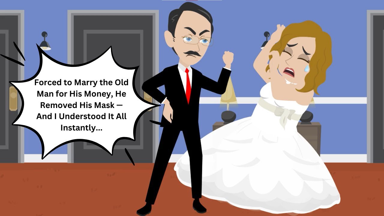 Forced to Marry the Old Man for His Money, He Removed His Mask — And I Understood It All Instantly.