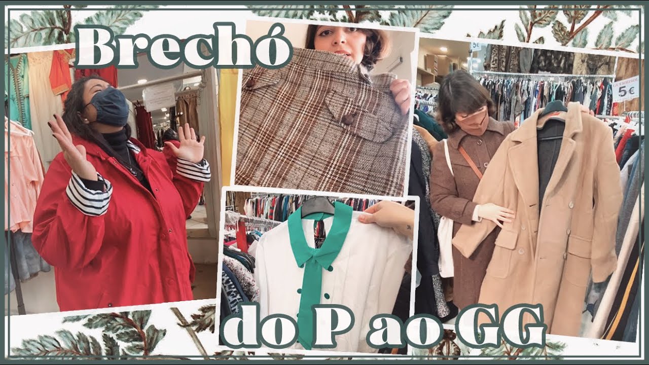 COMPRAS NO BRECHÓ EM PARIS - Do P ao GG