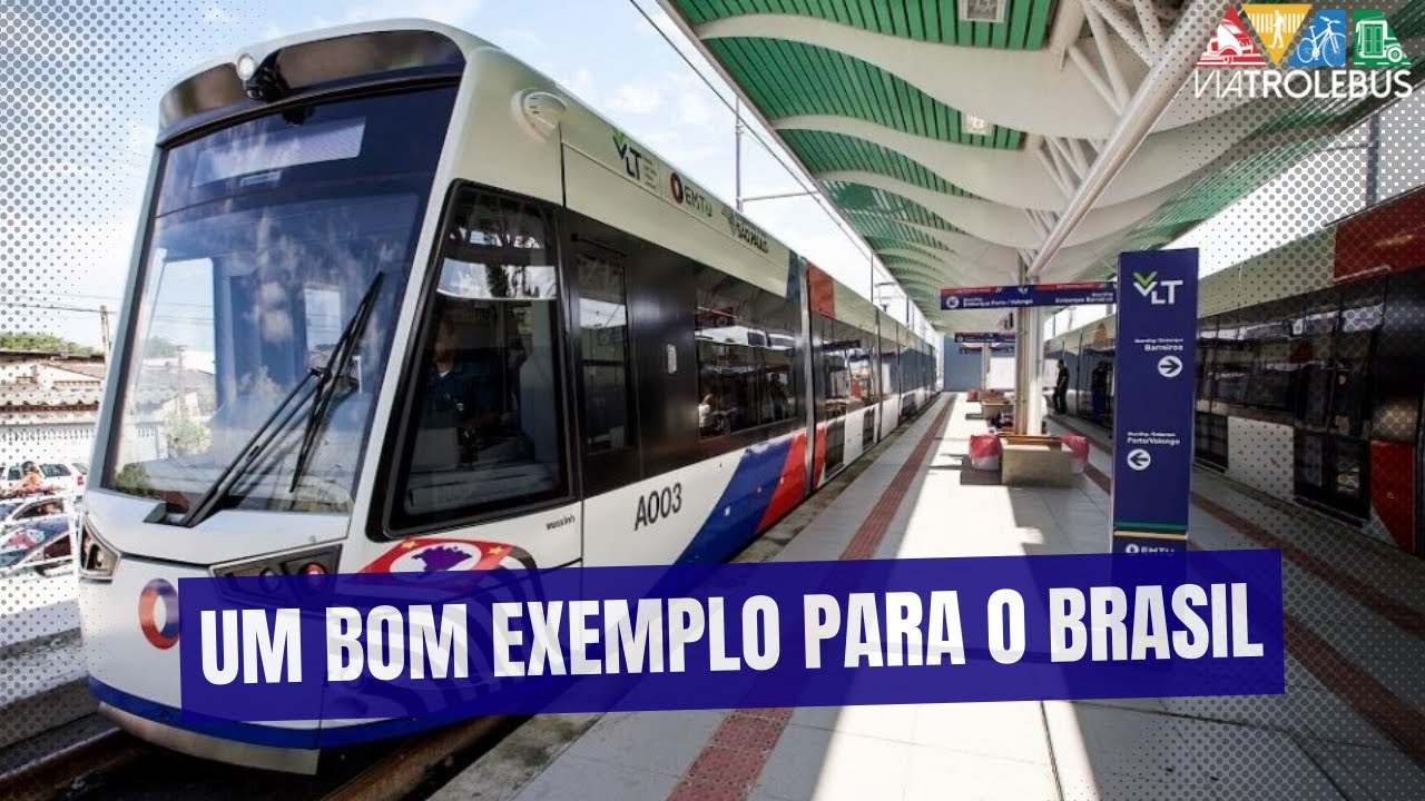 VLT DE SANTOS - UM TREM LEVE QUE MELHORA A CIDADE