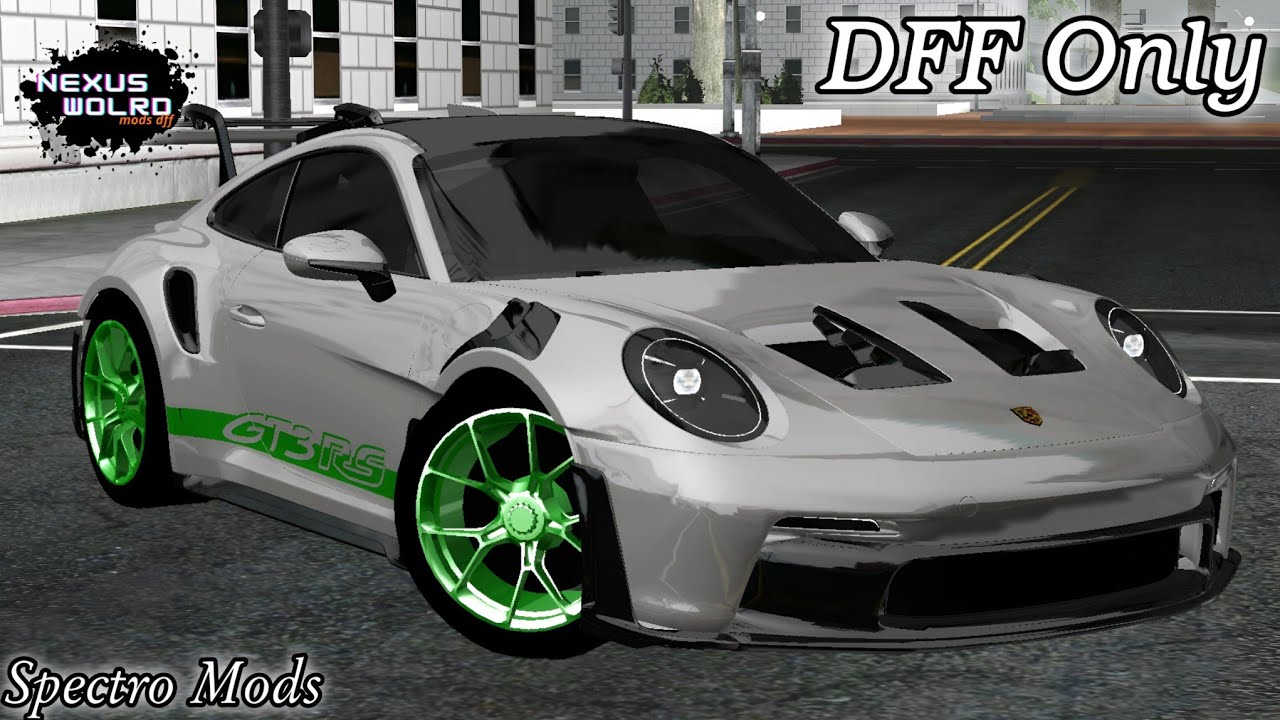 PORSCHE 911 (992) GT3 RS || GTA SAN ANDREAS ANDROID & PC || (Só DFF/DFF Only)