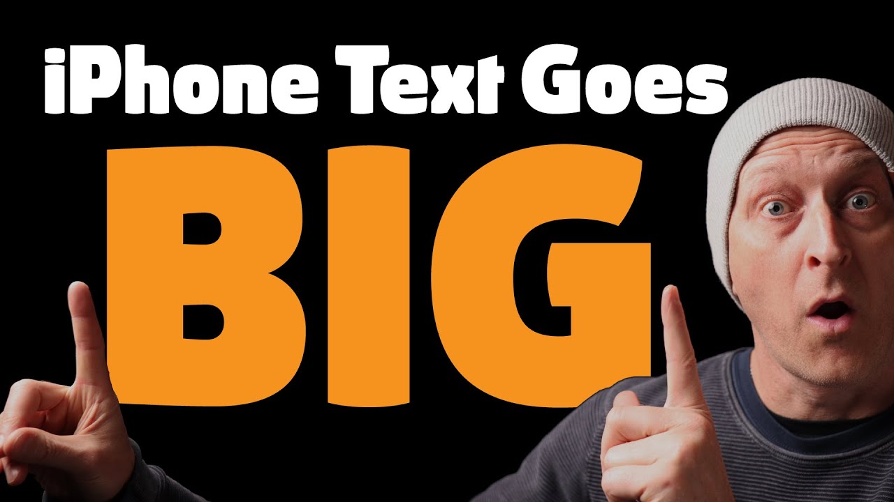 How To Increase The Text Size On Your iPhone? - Tuesday Tech Tips