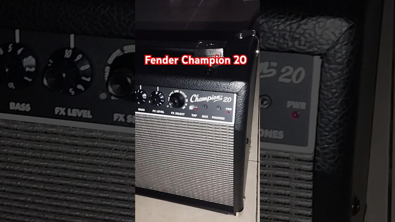 Loud popping sound when turn-off Fender champion 20