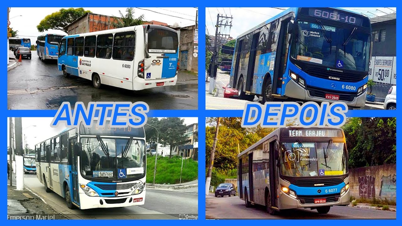 Antes e Depois Com a Transwolff Transportes e Turismo