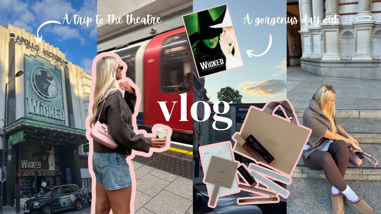 A DAY IN LONDON 🏙️ Exploring + Wicked the Musical West End