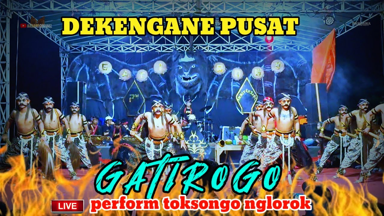 WAROK GATIROGO TOKSONGO NGLOROK LIVE PERFORM  TOKSONGO NGLOROK PRINGSURAT