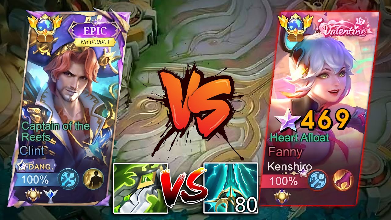 TOP GLOBAL CLINT VS HIGH RANK 469 STARS FANNY😱 ( WHO WILL WIN?! ) MUST WATCH‼️