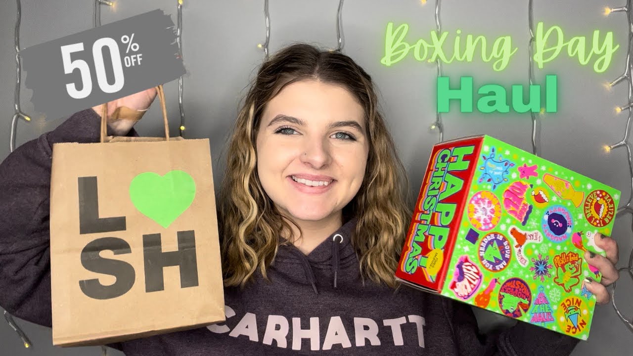 Lush Boxing Day Haul | 50% Lush Haul