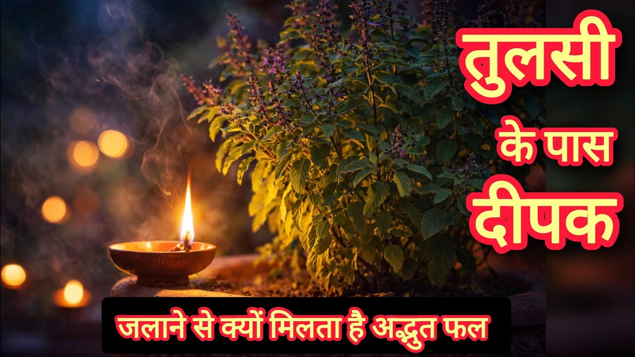 तुलसी के पास दीपक जलाने से क्यों मिलता है अद्भुत फल #video #kahani #story #viral #popular video 