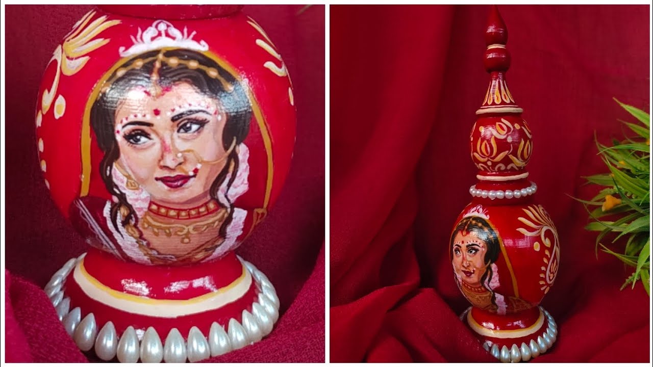 বিয়ের গাছকৌটো তৈরি 🌸/unique Gachkouto design ☘️