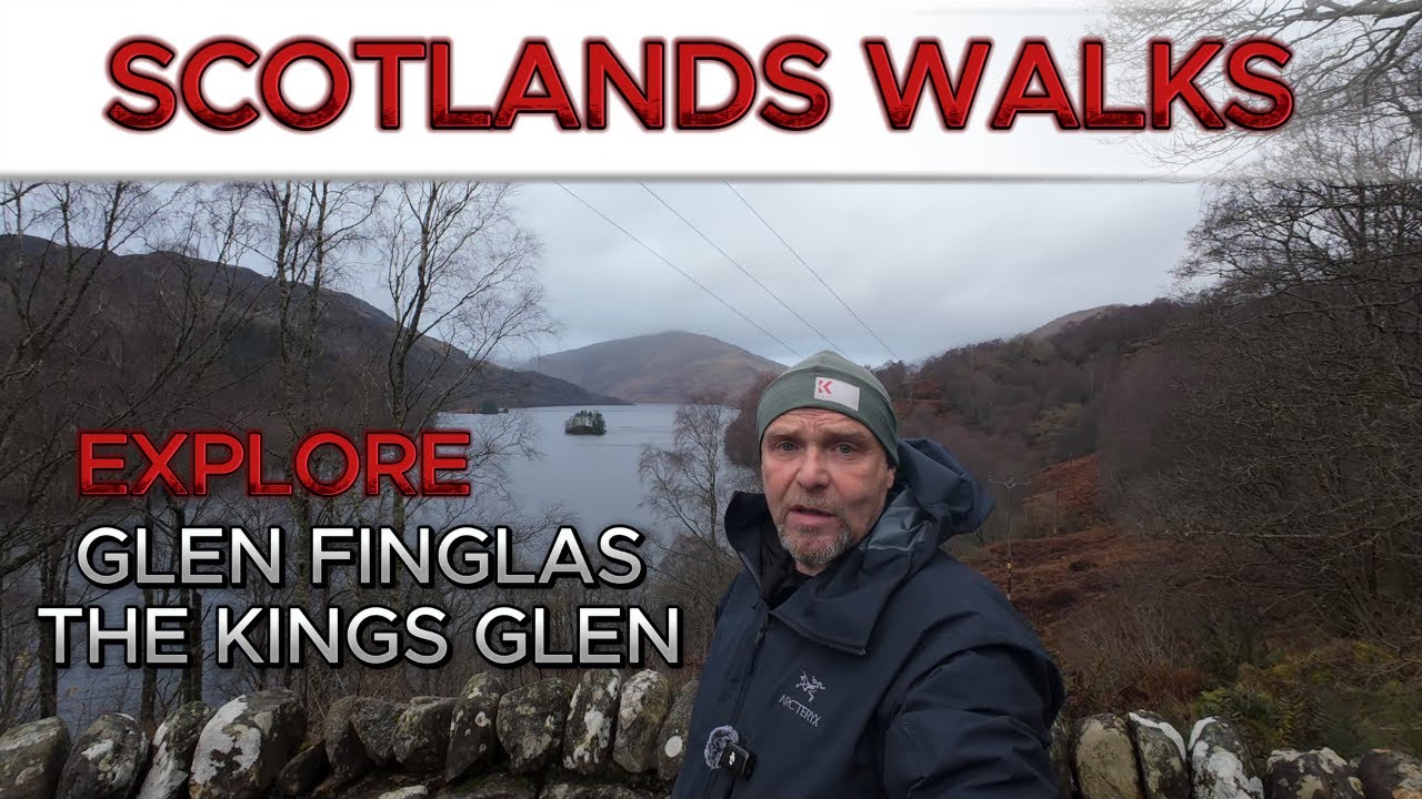 SCOTLANDS WALKS - GLEN FINGLAS - WINTER SOLO CAMP - WINTER HIKE - EXPLORE SCOTLAND
