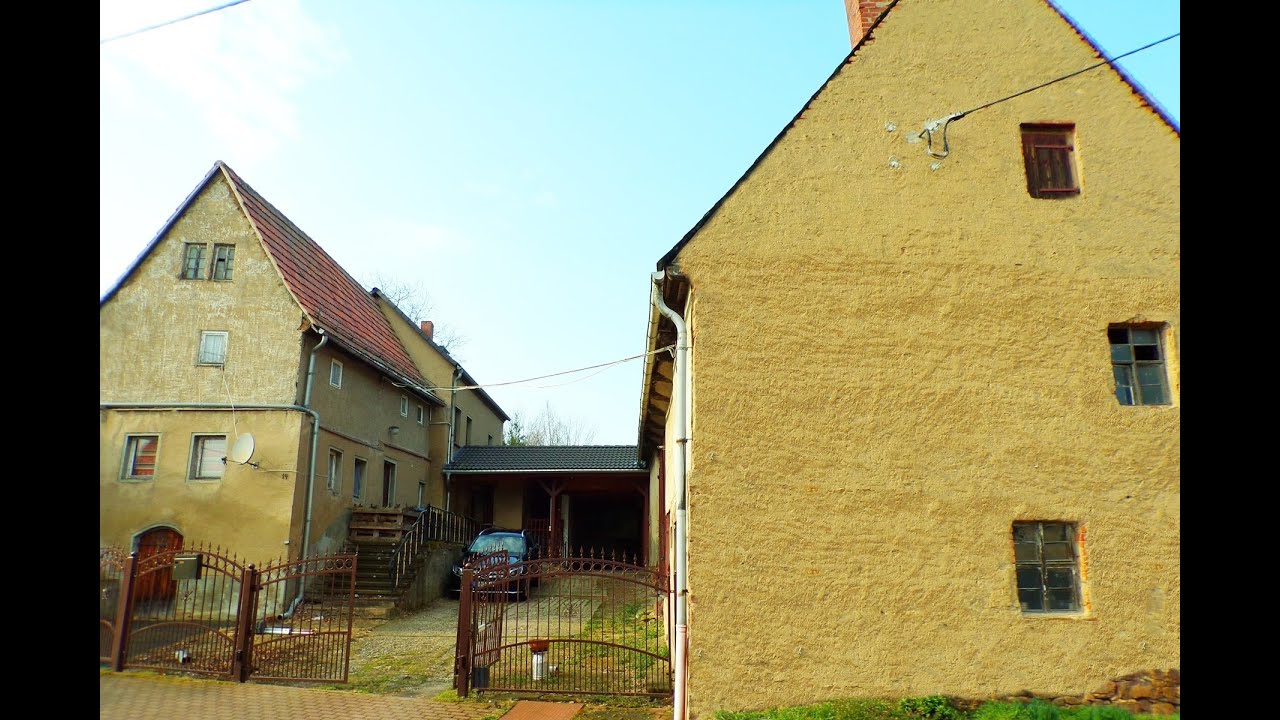 Teilsanierter Dreiseitenhof in Ostrau OT Rittmitz
