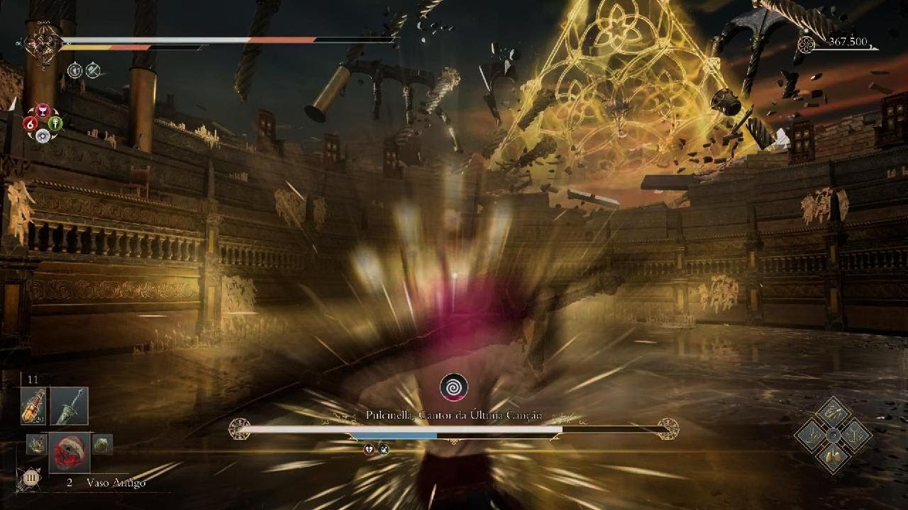 Enotria - NG1 Boss Pulcinrlla com sua Mascara