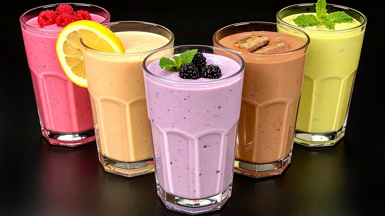 Milchshakes war noch nie so gut! 5 Rezepte, die jeder lieben wird!