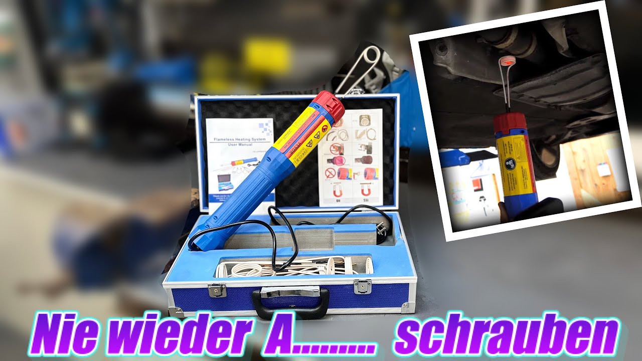 VEVOR Magnetische Induktionsheizung zum schrauben lösen