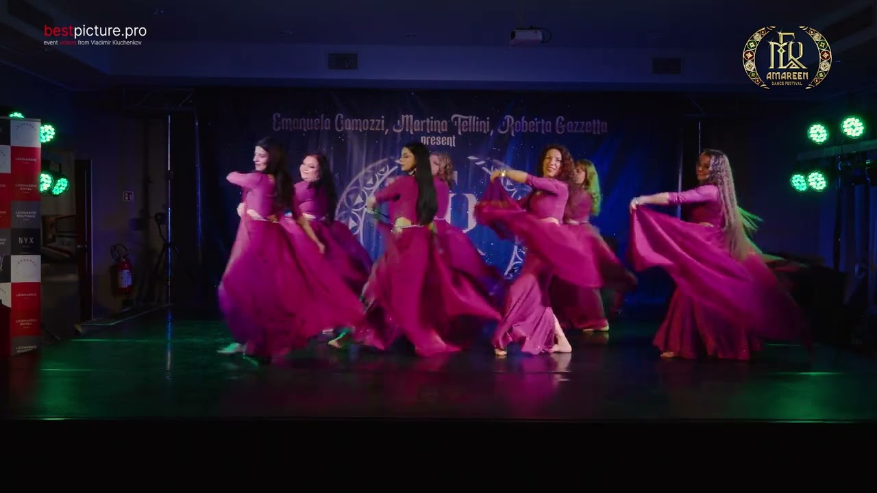 Third place in Amareen Festival competition, oriental group category