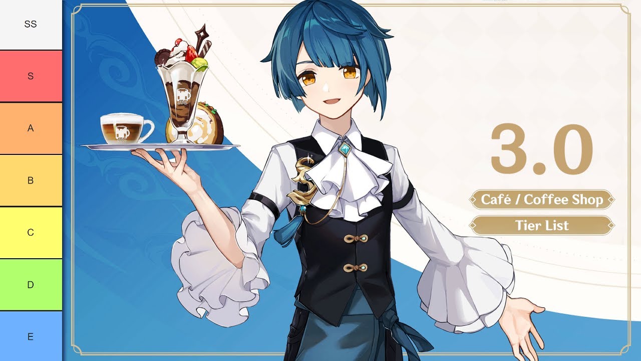 Ranking Characters as Café Employees - Genshin Impact 3.0 Tier List