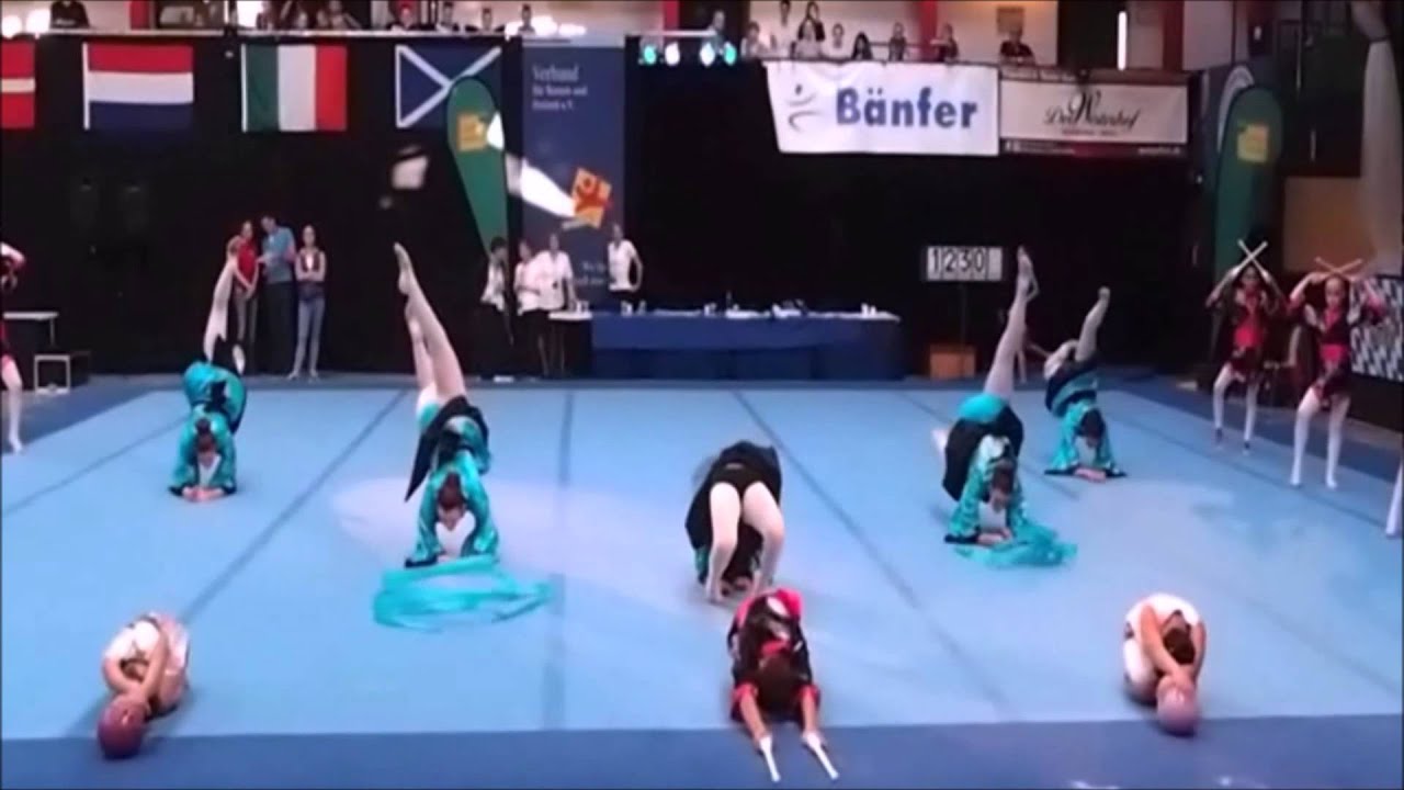 GYMNASTICA hamburg Rhythmische Sportgymnastik Show bei den Hamburg Gymnastics 2014