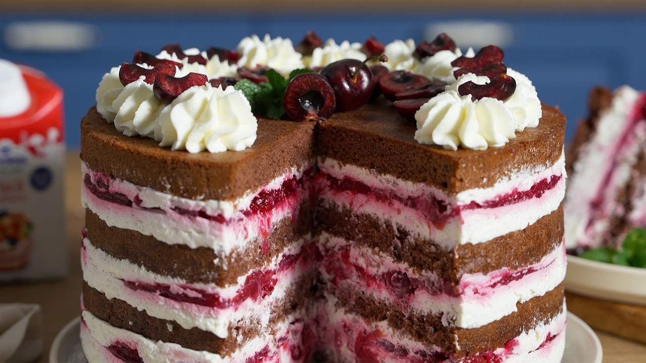 Cel mai bun Tort Padurea Neagra pentru masa de Craciun