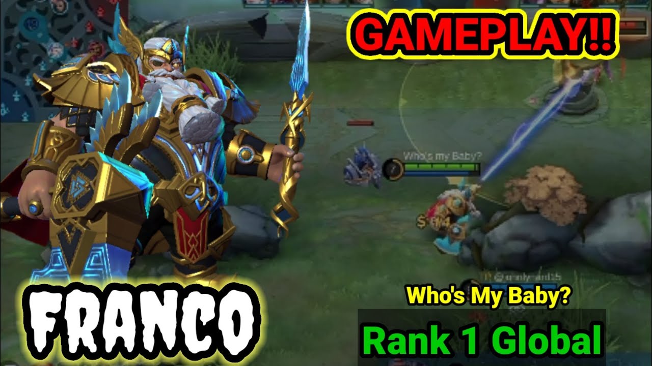 Top 1 Global Franco Gameplay 2021-Mobile Legends