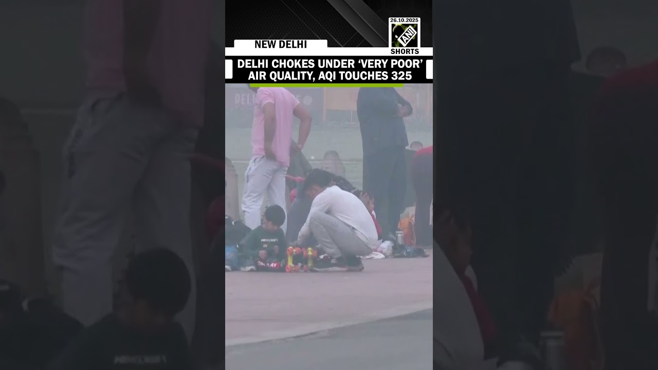 Delhi chokes under &lsquo;very poor&rsquo; air quality as AQI at India Gate and surrounding areas touches 325